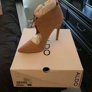 Aldo Eliania Tan Suede Heel